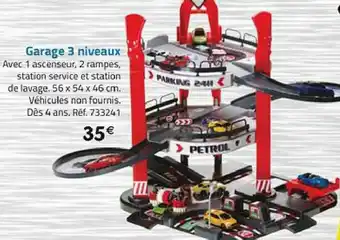 La Grande Récré Garage 3 Niveaux offre