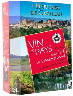 Carrefour L'HERITAGE DE CARILLAN I.G.P. Cité de Carcassonne offre