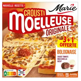 Carrefour MARIE Pizza Crousti Moelleuse surgelée offre