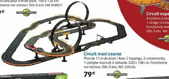 La Grande Récré Circuit Maxi Course offre