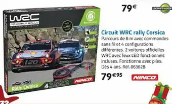 Circuit WRC Rally Corsica