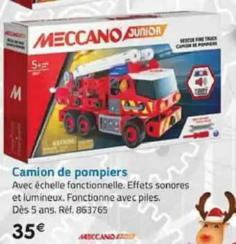 Camion de Pompiers