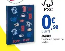 E.Leclerc AGENDA offre