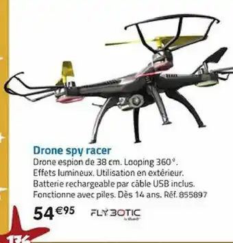 La Grande Récré Drone Spy Racer offre