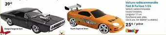 La Grande Récré Voiture Radiocommandée Fast & Furious 1/24 offre