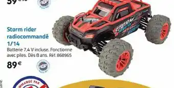 La Grande Récré Storm Rider Radiocommandé 1/14 offre