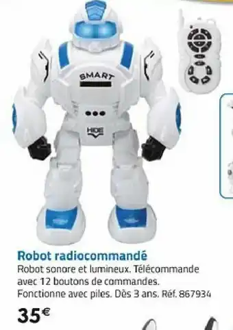 La Grande Récré Robot Radiocommandé offre