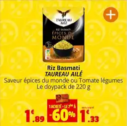 Riz Basmati TAUREAU AILE