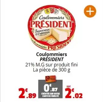 Coccimarket Coulommiers PRÉSIDENT offre