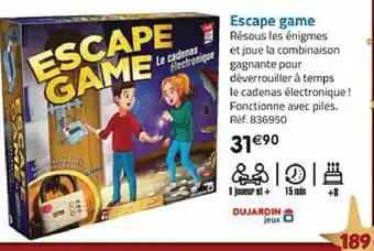 Escape Game