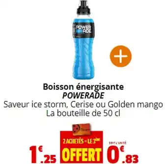 Coccimarket Boisson énergisante POWERADE offre
