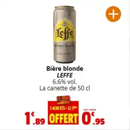 Coccimarket Bière blonde LEFFE offre