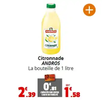 Coccinelle Express Citronnade ANDROS offre
