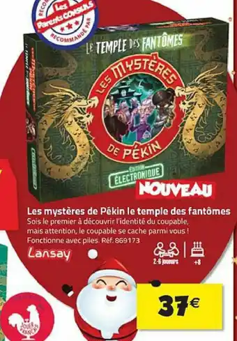 Les Mystères de Pékin Le Temple Des Fantômes