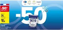 Carrefour Market Skyr nature(m) DANONE 0% M.G., 480 g. offre