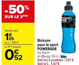 Carrefour Market Boisson pour le sport POWERADE offre