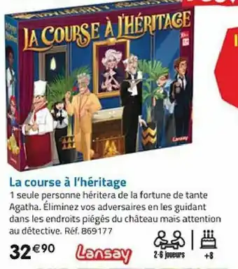 La Grande Récré La Course à l'Héritage offre