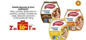 Coccinelle Express Salade légumes & thon SAUPIQUET offre