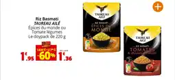 Coccinelle Express Riz Basmati TAUREAU AILÉ offre