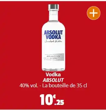 Coccinelle Express Vodka ABSOLUT offre