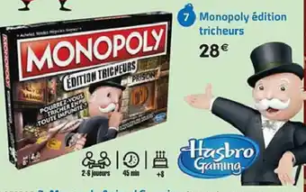 La Grande Récré Monopoly Édition Tricheurs offre