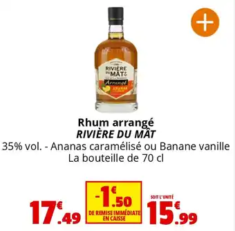 Coccinelle Supermarché Rhum arrangé RIVIÈRE DU MAT offre