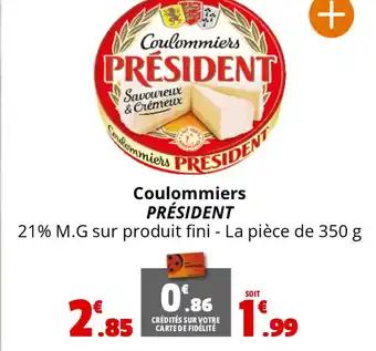 Coccinelle Supermarché Coulommiers PRÉSIDENT offre