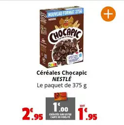Coccinelle Supermarché Céréales Chocapic NESTLÉ offre