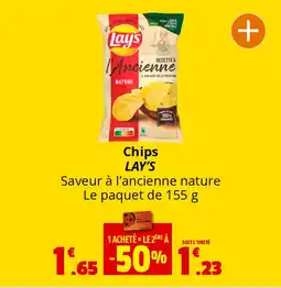 Coccinelle Supermarché Chips LAY'S offre