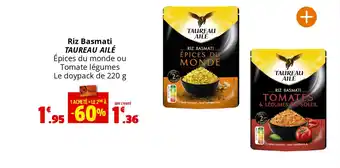 Coccinelle Supermarché Riz Basmati TAUREAU AILÉ offre