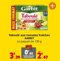 Coccinelle Supermarché Taboulé aux tomates fraîches GARBIT offre