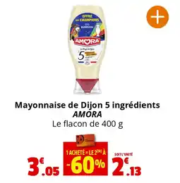 Mayonnaise de Dijon 5 ingrédients AMORA