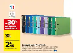 Classeur à levier Prem'Touch