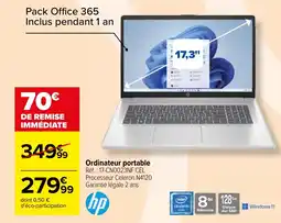 Carrefour Ordinateur portable offre
