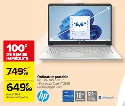 Carrefour Ordinateur portable offre