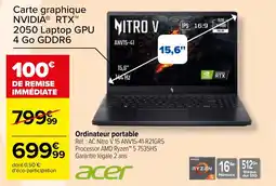 Carrefour Ordinateur portable offre