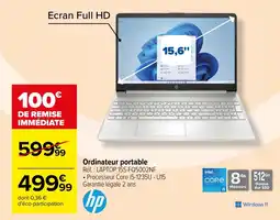 Carrefour Ordinateur portable offre