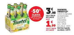 Super U TOURTEL TWIST 0,0° offre