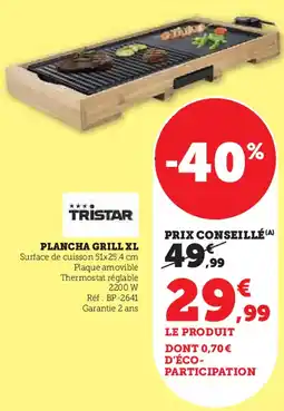 Super U PLANCHA GRILL XL offre