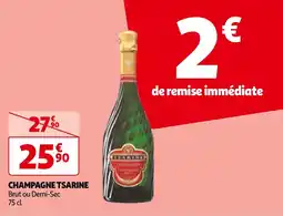 Auchan CHAMPAGNE TSARINE offre