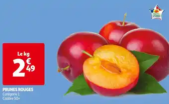 Auchan PRUNES ROUGES offre