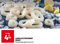 Auchan LAMELLES D'ENCORNET GÉANT offre