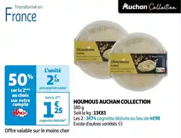 Auchan HOUMOUS AUCHAN COLLECTION offre