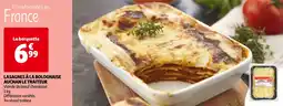 Auchan LASAGNES À LA BOLOGNAISE AUCHAN LE TRAITEUR offre