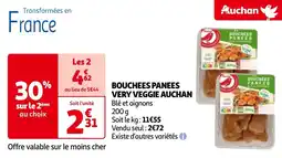 Auchan BOUCHEES PANEES VERY VEGGIE AUCHAN offre