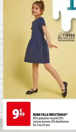Auchan ROBE FILLE INEXTENSO offre
