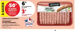 Hyper U CHIPOLATAS MADRANGE offre
