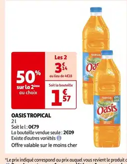 Auchan Supermarché OASIS TROPICAL offre