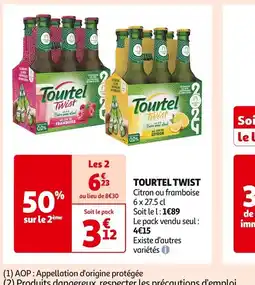 Auchan Supermarché TOURTEL TWIST offre