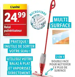 Lidl Balai pulvérisateur offre